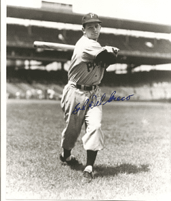 AUTOGRAPHED BOB DEL GRECO 8X10 Pittsburgh Pirates Photo
