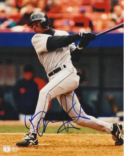 AUTOGRAPHED SIGNED photo BRIAN HUNTER Houston Astros