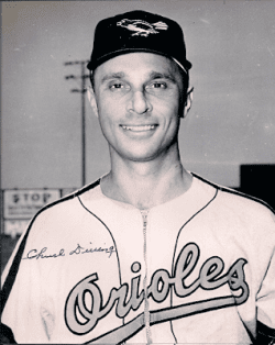 AUTOGRAPHED 8x10 photo CHUCK DIERING Baltimore Orioles