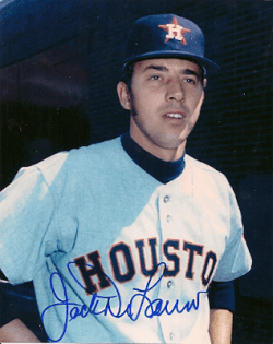 AUTOGRAPHED JACK DILAURO 8x10 Houston Astros Photo