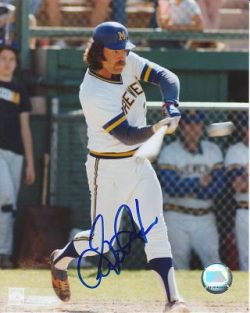 AUTOGRAPHED GORMAN THOMAS 8x10 Milwaukee Brewers Photo