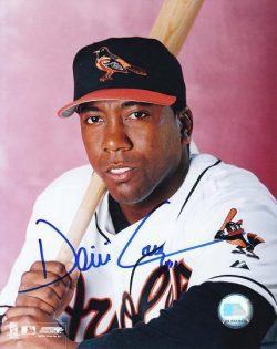 AUTOGRAPHED 8x10 photo DEVI CRUZ Baltimore Orioles