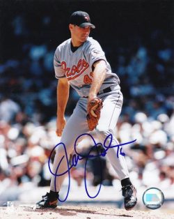 AUTOGRAPHED SIGNED photo JASON JOHNSON Baltimore Orioles