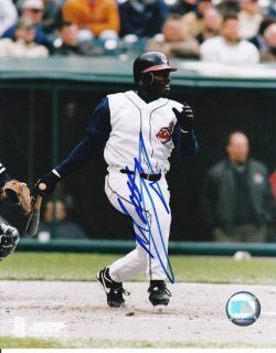 AUTOGRAPHED MATT LAWTON 8X10 Cleveland Indians Photo