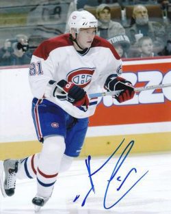 AUTOGRAPHED SIGNED photo MARCEL HOSSA Canadiens