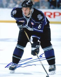 AUTOGRAPHED SIGNED photo ANDREAS LILJA LA Kings