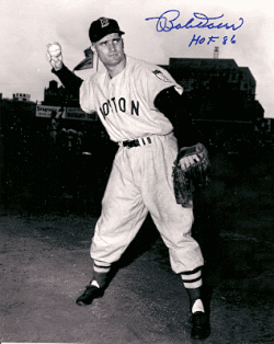 Autographed BOBBY DOERR 8x10 Boston Red Sox Photo