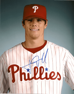 AUTOGRAPHED JASON DONALD 8x10 Philadelphia Phillies photo