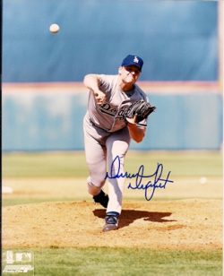 AUTOGRAPHED DARREN DREIFORT Los Angeles Dodgers photo