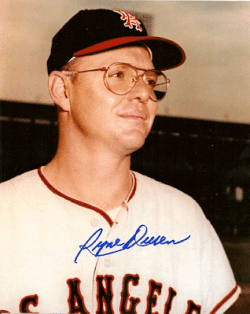 AUTOGRAPHED  photo RYNE DUREN Angels