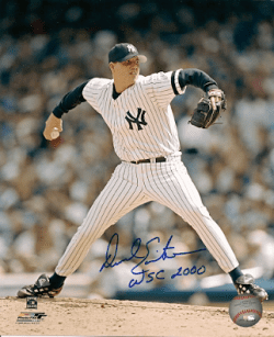 AUTOGRAPHED DARRELL EINERSTON 8x10 New York Yankees Photo