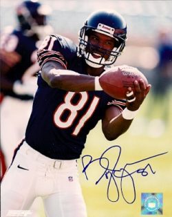Autographed BOBBY ENGRAM Photo - Chicago Bears