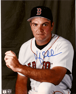 AUTOGRAPHED VAUGHN ESHELMAN Boston Red Sox photo