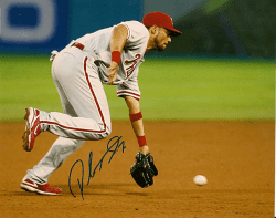 AUTOGRAPHED PEDRO FELIZ 8x10 Philadelphia Phillies Photo