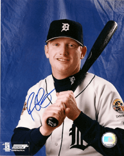AUTOGRAPHED  photo ROBERT FICK  Detroit Tigers