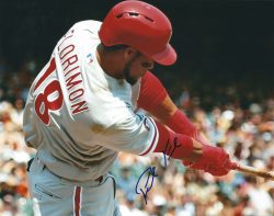 AUTOGRAPHED PEDRO FLORIMON 8X10 Philadelphia Phillies Photo