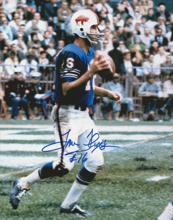 Autographed  Tom Flores  Buffalo Bills 8x10  Photo