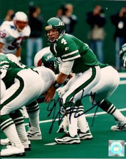 Autographed GLENN FOLEY  New York Jets photo