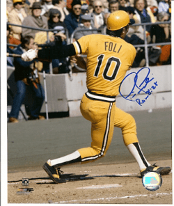 AUTOGRAPHED  photo TIM FOLI- Pittsburgh Pirates