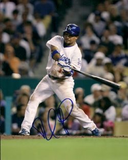 AUTOGRAPHED RAFAEL FURCAL 8X10 Los Angeles Dodgers photo