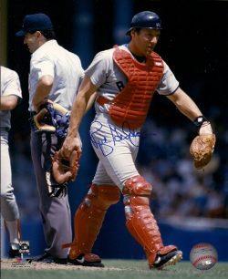 AUTOGRAPHED Rich Gedman 8X10  Boston Red Sox photo