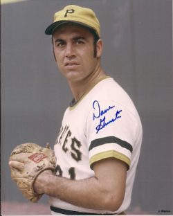 AUTOGRAPHED  photo DAVE GIUSTI - Pittsburgh Pirates