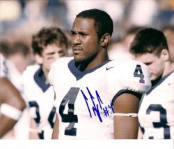 Autographed TERRELL GOLDEN Penn State Photo