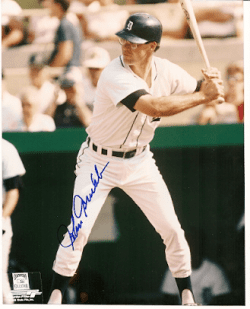 AUTOGRAPHED JOHN GRUBB 8x10 Detroit Tigers Photo