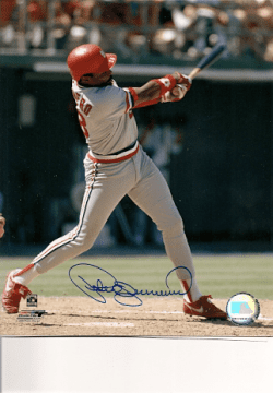 AUTOGRAPHED PEDRO GUERRERO St. Louis Cardinals photo
