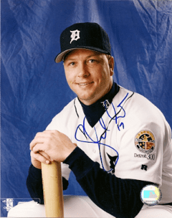 AUTOGRAPHED photo SHANE HALTER Detroit Tigers