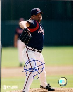 AUTOGRAPHED  photo MIKE HAMPTON Atlanta  Braves