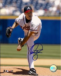 AUTOGRAPHED  photo MIKE HAMPTON Atlanta  Braves