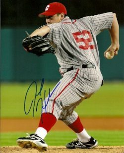 AUTOGRAPHED  photo JOEL HANRAHAN - Pittsburgh Pirates