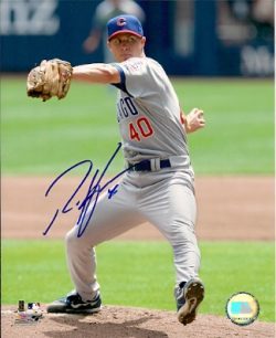 AUTOGRAPHED RICH HARDEN 8X10 Chicago Cubs Photo