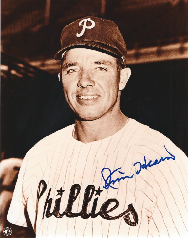 AUTOGRAPHED JIM HEARN 8X10 Philadelphia Phillies Photo