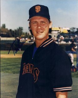 AUTOGRAPHED TOMMY HERR 8x10 San Francisco Giants Photo
