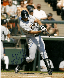 AUTOGRAPHED  photo MIKE HESSMAN  Detroit Tigers
