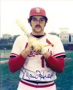 AUTOGRAPHED MARC HILL St. Louis Cardinals photo