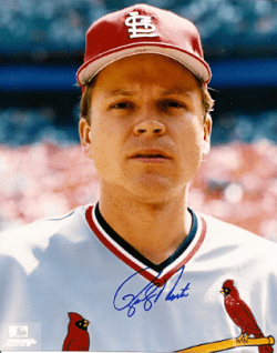 AUTOGRAPHED RICKY HORTON St. Louis Cardinals photo