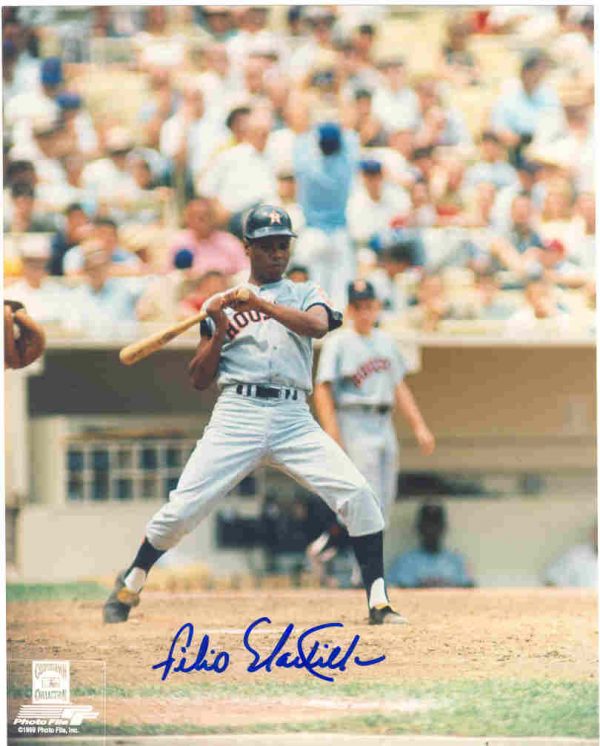AUTOGRAPHED SIGNED photo FELIX MANTILLA Houston Astros
