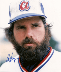AUTOGRAPHED  photo AL HRABOSKY Atlanta  Braves