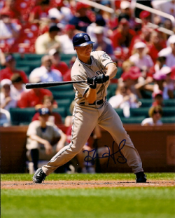 AUTOGRAPHED photo NICK HUNDLEY SD Padres