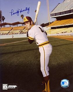 AUTOGRAPHED RANDY HUNDLEY 8x10 SD Padres photo