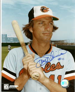 AUTOGRAPHED  photo DOUG DECINCES  Baltimore Orioles