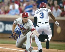 AUTOGRAPHED TOMMY JOSEPH 8X10 photo Philadelphia Phillies