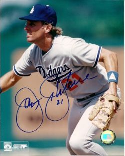 AUTOGRAPHED JAY JOHNSTONE 8x10 Los Angeles Dodgers photo