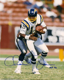 Autographed CHARLIE JOINER 8X10 San Diego Chargers Photo