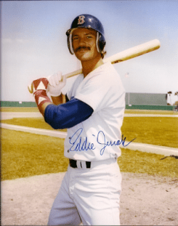 AUTOGRAPHED EDDIE JURAK Boston Red Sox photo