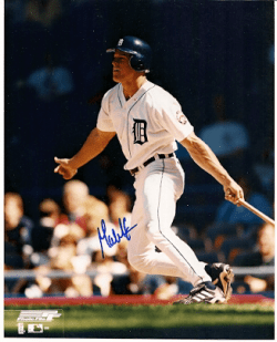 AUTOGRAPHED GABE KAPLER 8x10 Detroit Tigers Photo