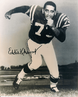 Autographed EDDIE KHAYAT 8x10 Photo - Philadelphia Eagles